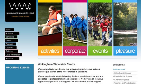 Wokingham Waterside Centre : <a href='http://www.wokinghamwatersidecentre.com' target='portfolio'>http://www.wokinghamwatersidecentre.com</a>